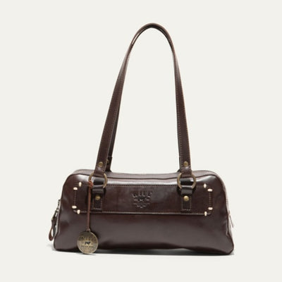 WILL Leather Goods - Mens Simple Double Handle Shoulder