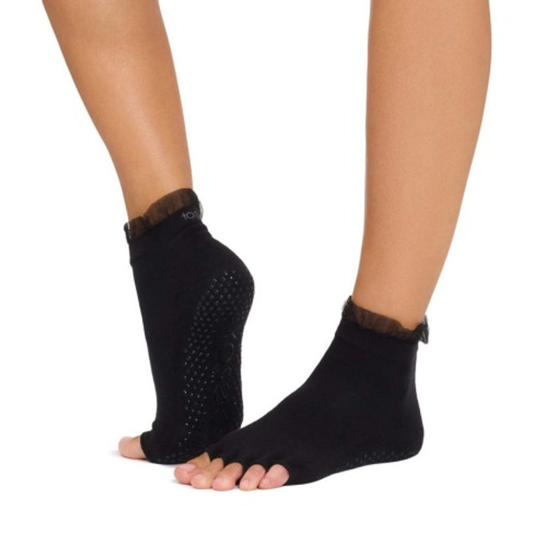 Thirty Three Threads - Unisex Grip H/T Ankle Tulle Ruffle Ultra Ebn