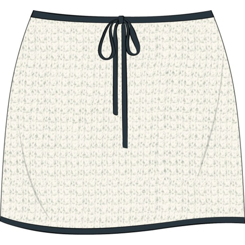 Onia - Womens Linen Knit Mini Skirt