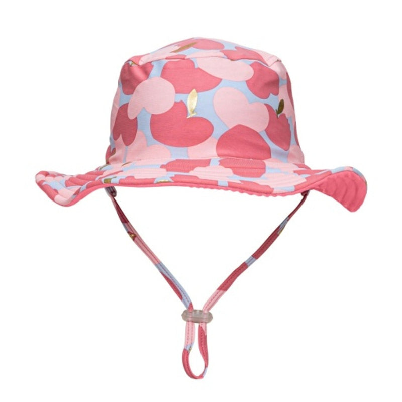 Snapper Rock - Girls Apple Love Reversible Bucket Hat