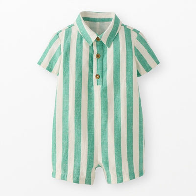 Hanna Andersson - Baby Short Sleeve Woven Romper