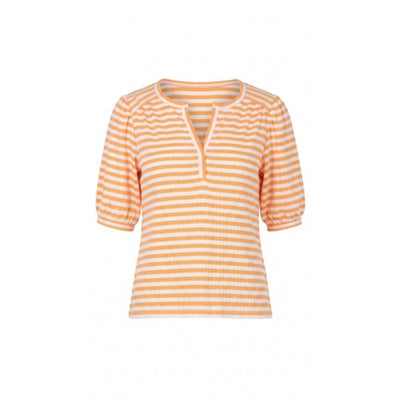 Liverpool Los Angeles - Womens Elbow Slv Henley Knit Top
