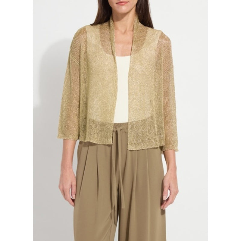 Lysse - Womens Oriana Metallic Shrug