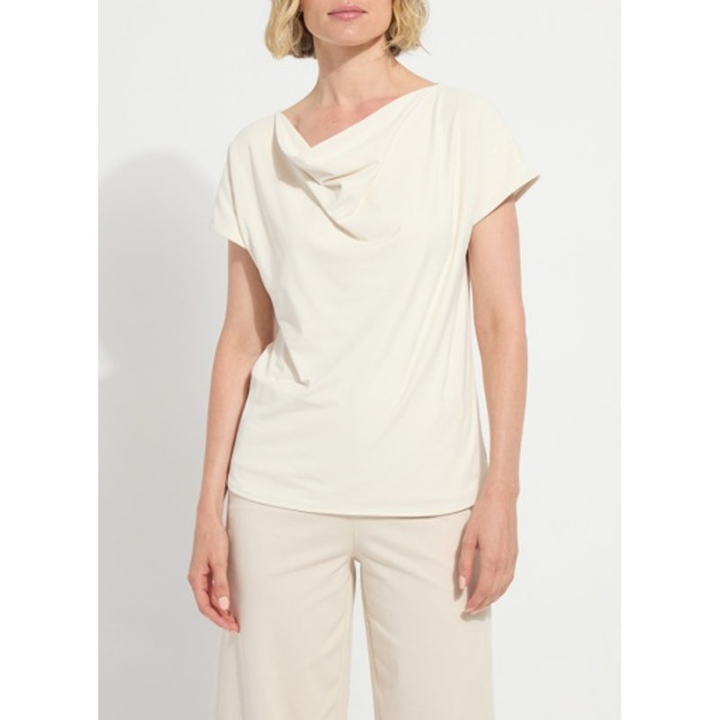 Lysse - Womens Ensley Cowl Neck Top Curvy