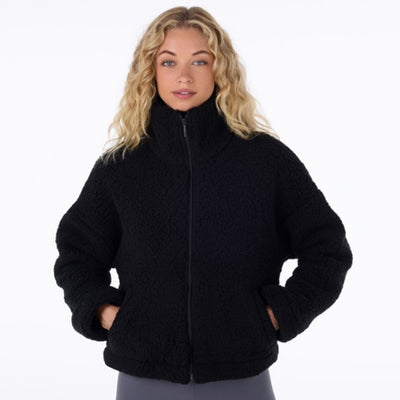 Thirty Three Threads - Unisex Teddy Coat Ebony