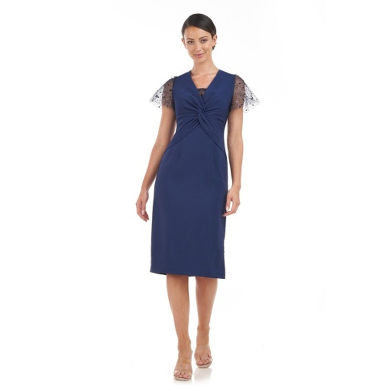JS Collections - Womens Morgan Twist Cocktail Dress