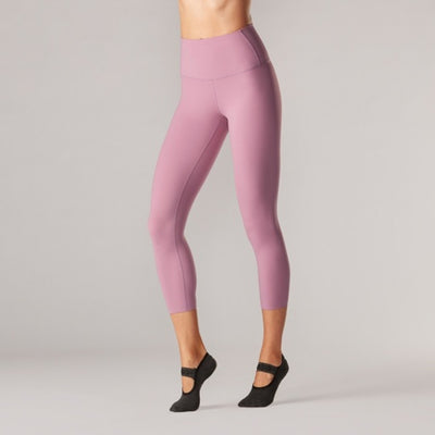 Thirty Three Threads - Unisex High Waisted Crop Tight Wisteria