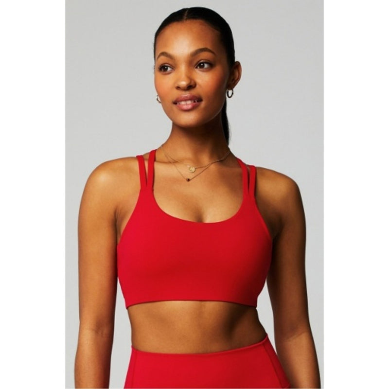 Fabletics - Womens Principal Low Impact Bra - Heated Red