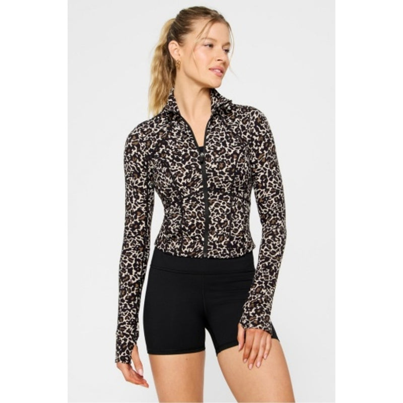Fabletics - Womens Perfect Storm Cropped Train Jacket