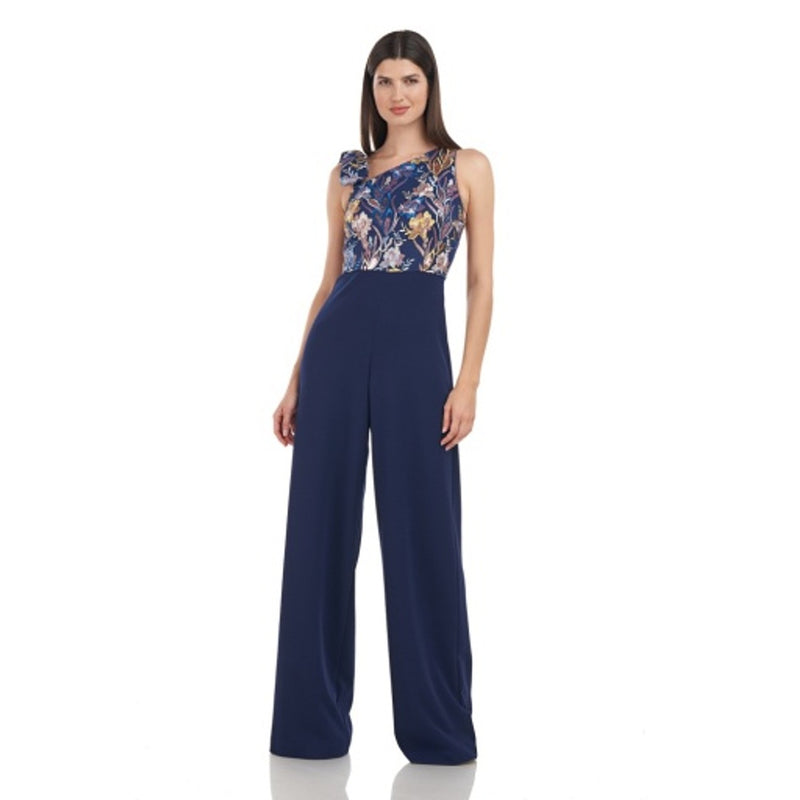 JS Collections - Womens Nova Bow Palazzo Jumpsuit