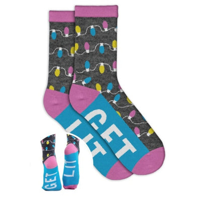Tipsy Elves - Womens Get Lit Socks