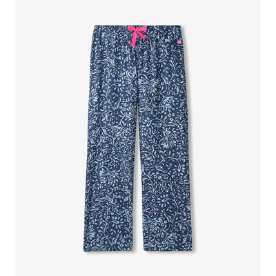 Little Blue House - Unisex Batik Flowers Pj Pants in a Bag