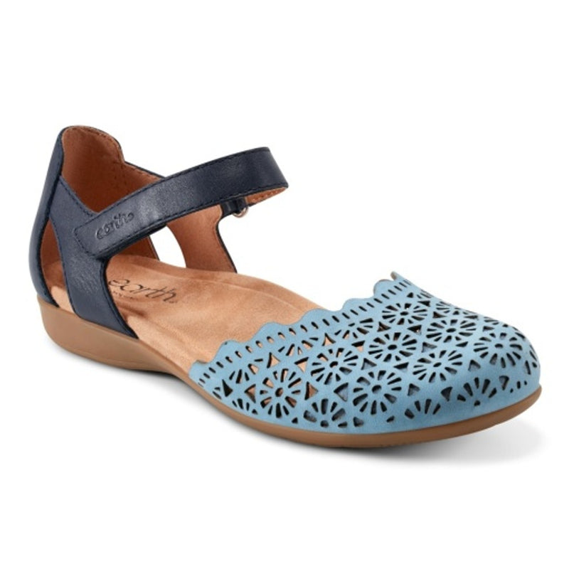 Earth - Womens Bronnie Slip-On Shoe - Medium Blue 420