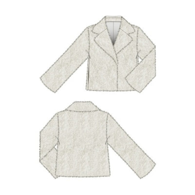 Liverpool Los Angeles - Womens Collared Faux Fur Jacket