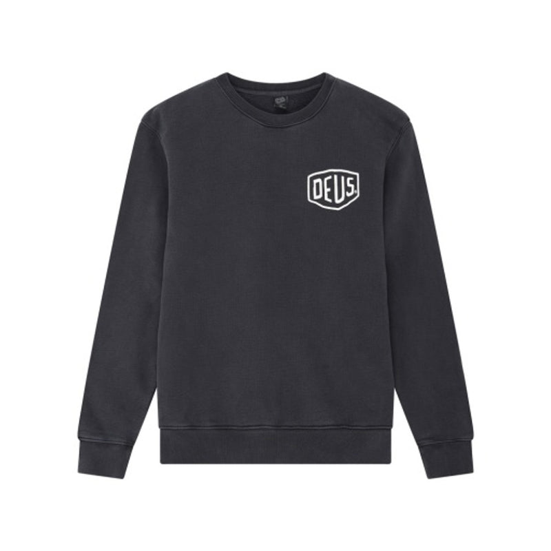 Deus Ex Machina - Mens Shield Garment Dyed Crew