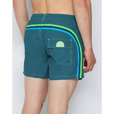 Sundek - Unisex 14" Elastic Waist - Aegean Blue 02