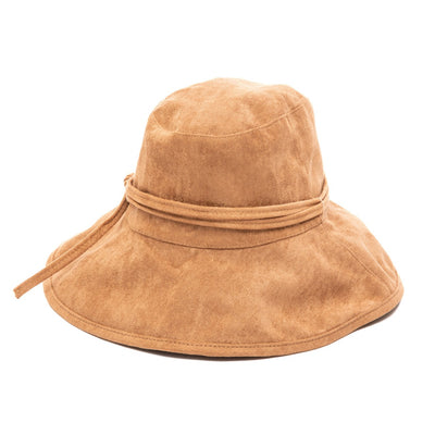 San Diego Hat Company - Sundown Womens Faux Suede Floppy Bucket