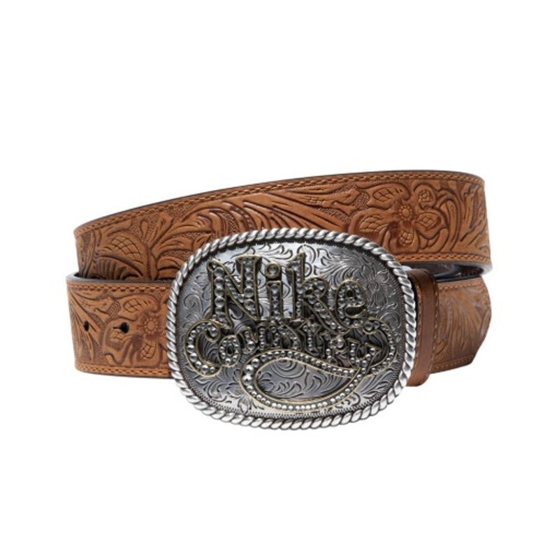 Nike - Will Leather Goods Men's Nike Country Plaque with Stones & Embossed Leather