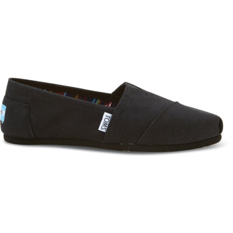 TOMS - Womens Alpargata Classic - Black on Black Canvas