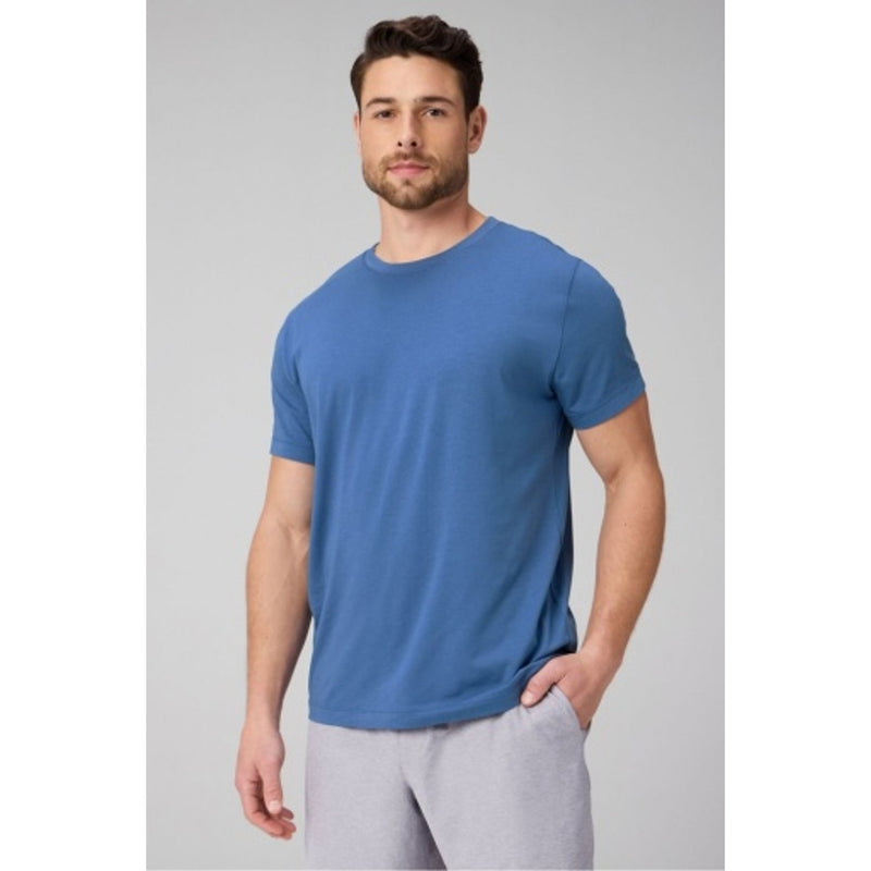 Fabletics - Mens the 24-7 Tee - Classic Indigo