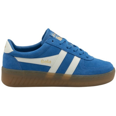 Gola - Womens Grandslam Suede Sneakers - Pacific/Off White/Gum