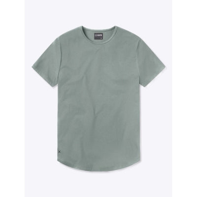 Cuts - Mens Ao Curve-Hem Tee - Slate Grey