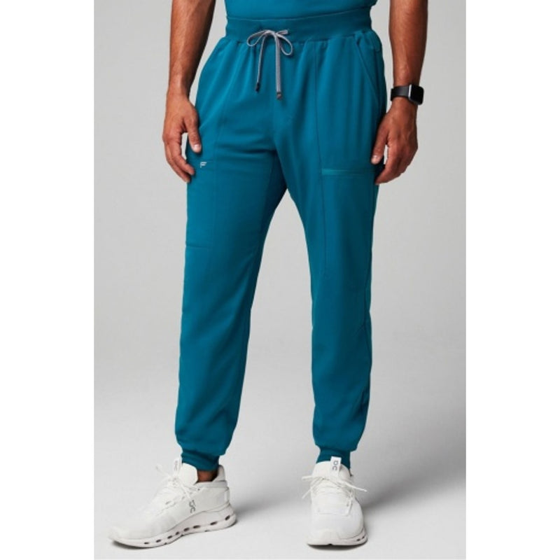 Fabletics - Mens All-Shift Scrub Jogger - Caribbean Blue