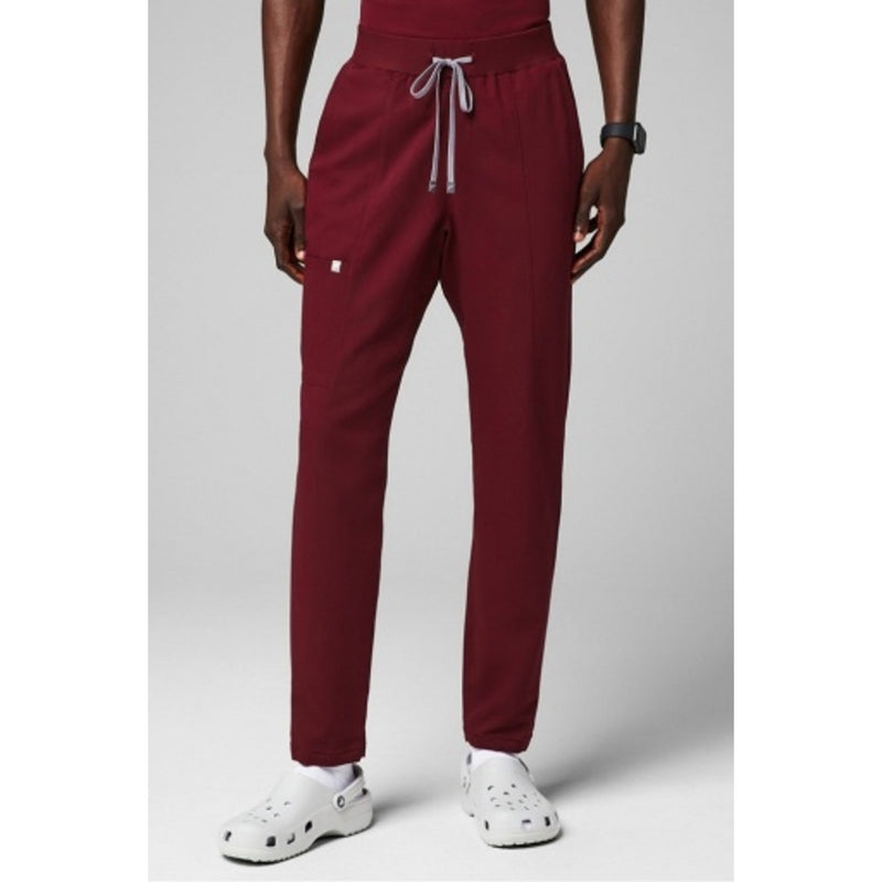 Fabletics - Mens Intake Scrub Pant - Wine