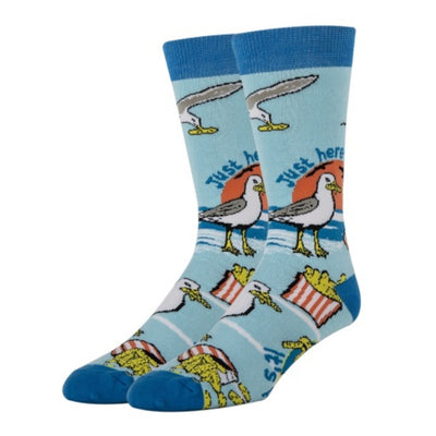 Oooh Yeah - Mens Crew Socks-Fry Day