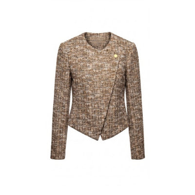 Liverpool Los Angeles - Womens Collarless Moto Jacket