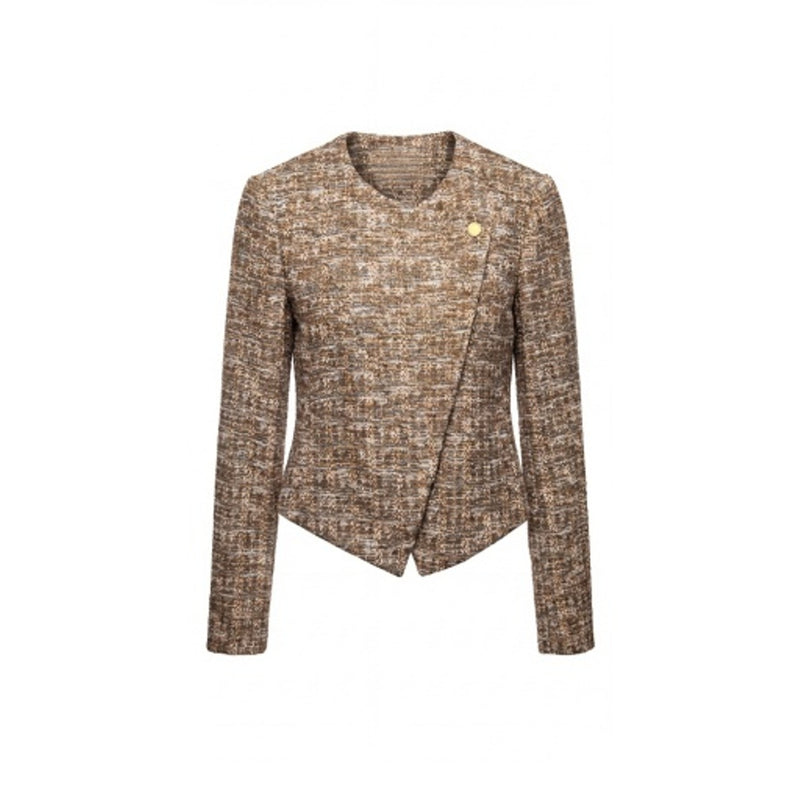 Liverpool Los Angeles - Womens Collarless Moto Jacket