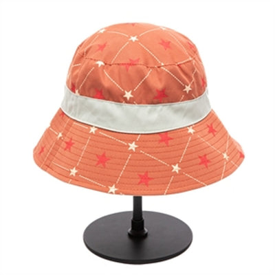 San Diego Hat Company - Kids Reversable Bucket with All Over Star Print