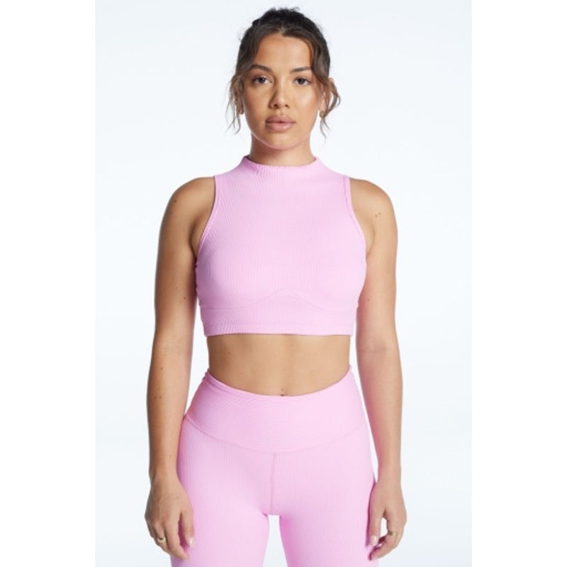 Year of Ours - Womens Ribbed Mock Neck Bra