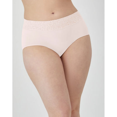 Hanes - Womens Bali Modern Seamless Lace Trim Brief Underwear