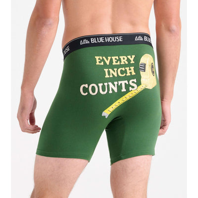 Little Blue House - Every Inch Counts Mens Boxer Brief