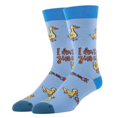 Oooh Yeah - Mens Quack-Mens Crew Socks