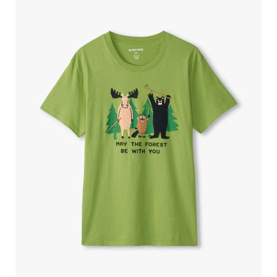 Little Blue House - May the Forest Be with You Mens Tee
