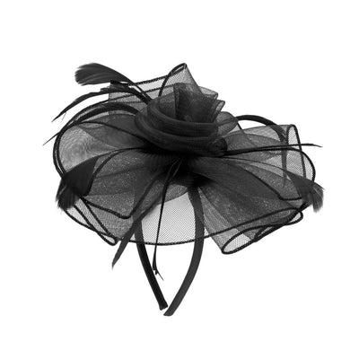 San Diego Hat Company - Womens Fascinator with Organza Mesh