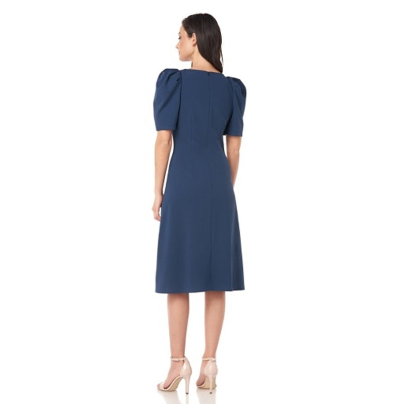JS Collections - Womens Asymmetrical Shirred Cocktail