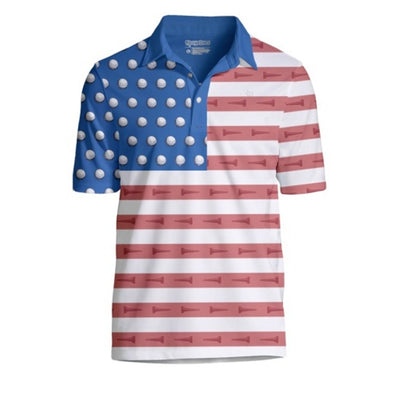 Tipsy Elves - Mens U-S-Ace Golf Polo