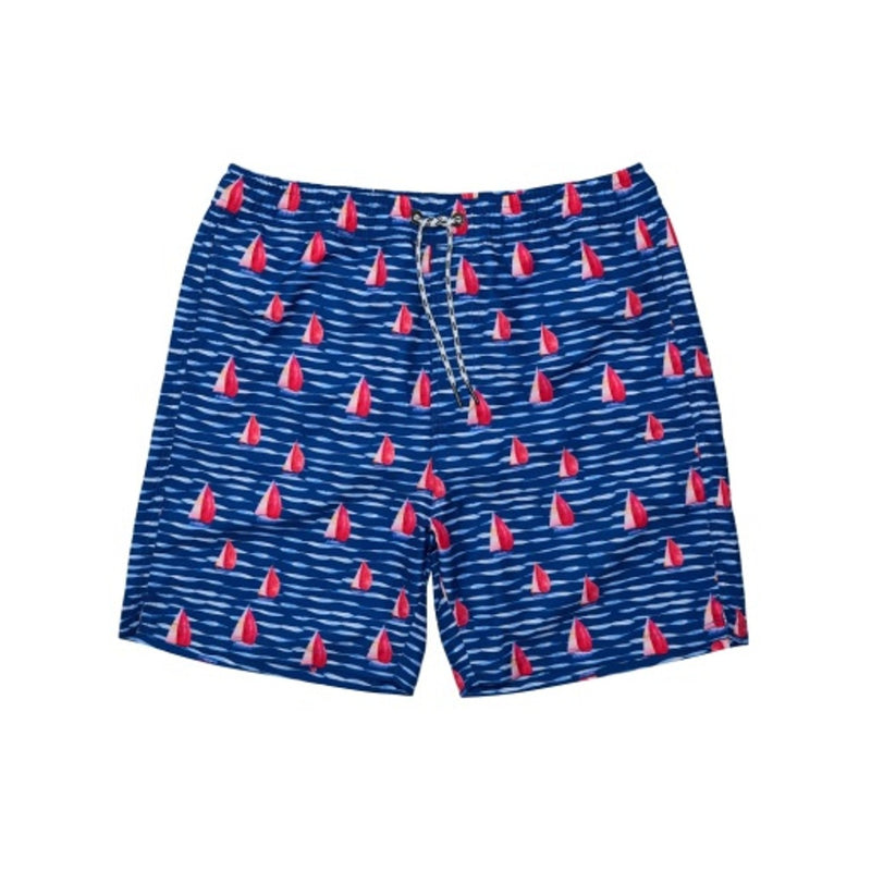 Snapper Rock - Mens Sailboat Rock Swim Short