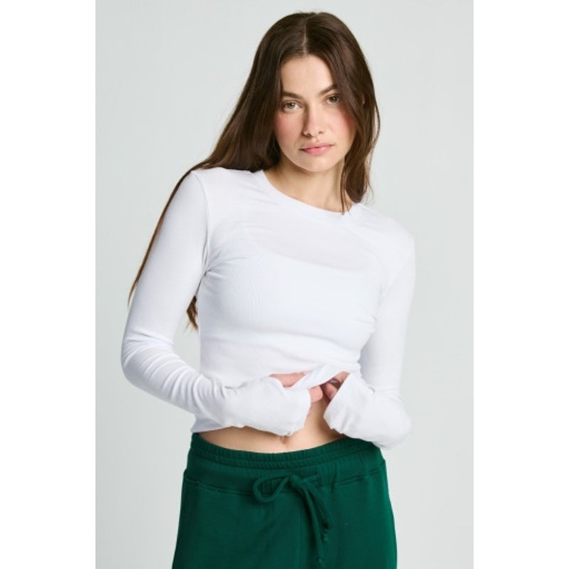 Year of Ours - Womens Rib Crew Long Sleeve
