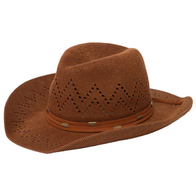San Diego Hat Company - Nash Womens Machine Knit Cowboy with Crown
