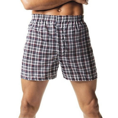 Hanes - Mens Tartan Boxers with Comfort Flex Waistband 2-Pack