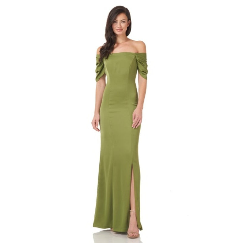 JS Collections - Womens Off Shoulder Gown