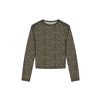 Liverpool Los Angeles - Womens Long Slv Jewel Neck Knit Top with Shirring