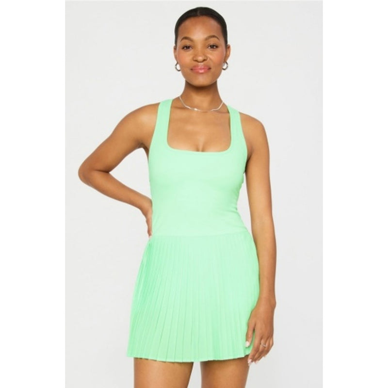 Fabletics - Womens Hot Shot Pleated Classic Mini Dress