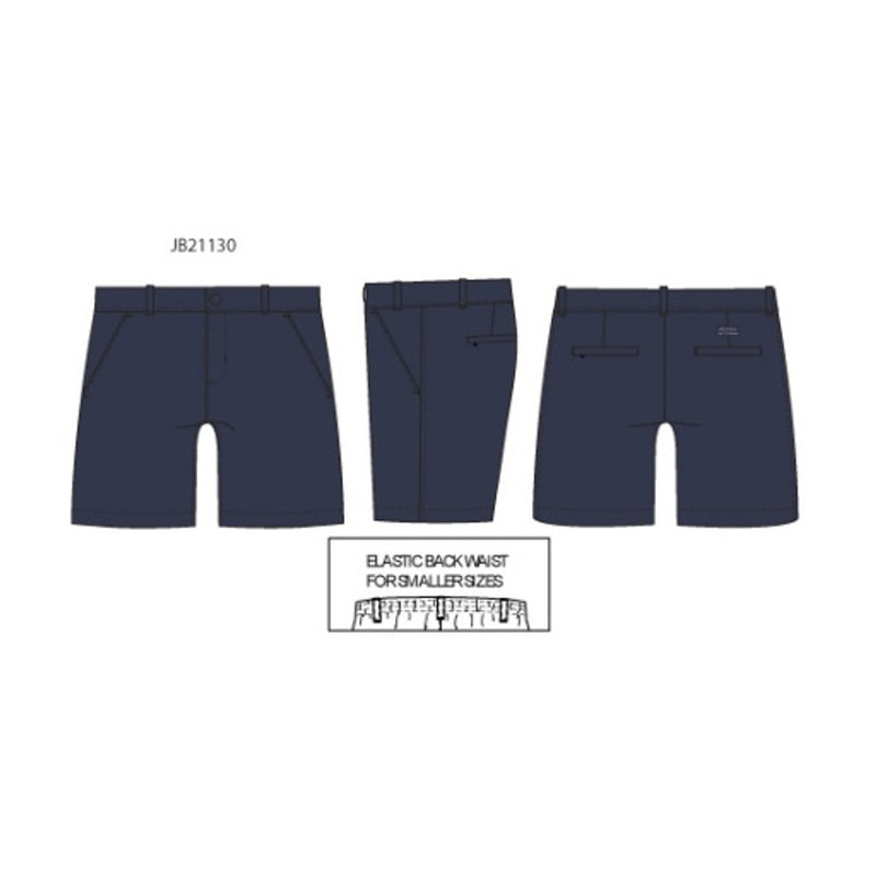 Janie and Jack - Boys with Es Navy Everywhere Ff Short Sb1