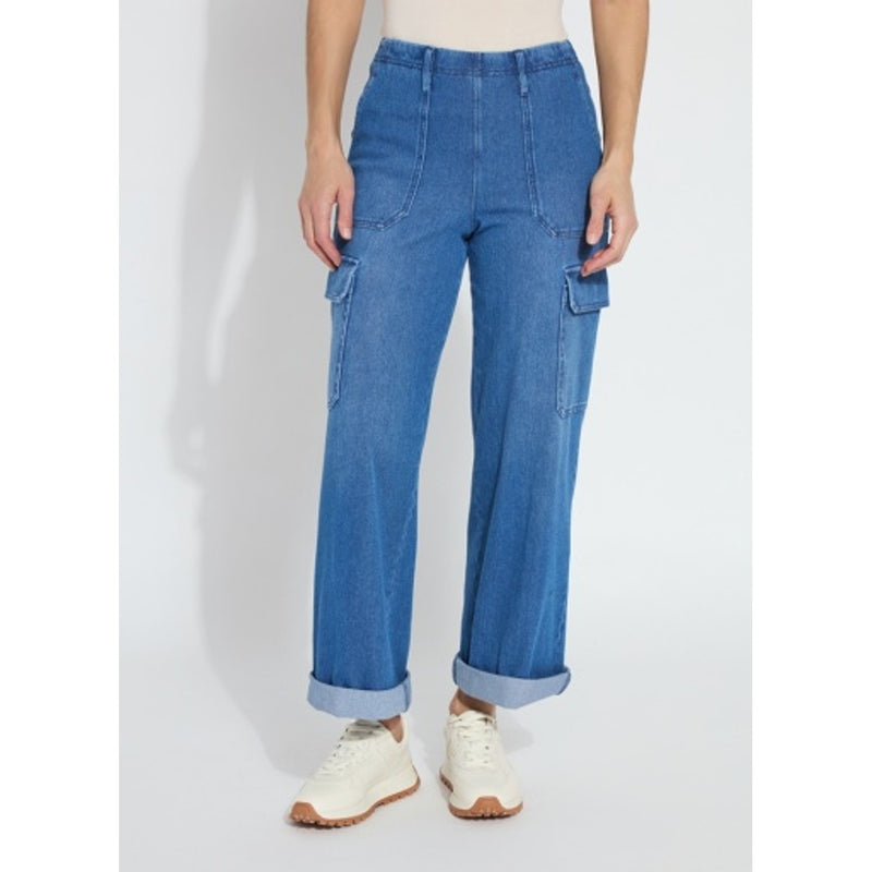 Lysse - Womens Scout Hi Waist Cuffed Cargo Curvy