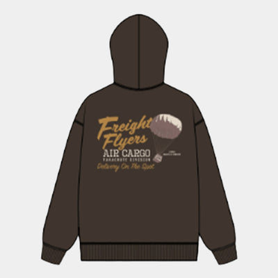 Alpha Industries - Mens Essential Hoodie Relaxed Fit Sweatshirt (Freight)